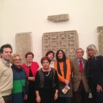 In senso orario: Renato Bonanni e Alessandra Bonanni di Colibrì; Maria Scandias, l'On Gemma Azuni dietro di lei: Neria De Giovanni al suo fianco Ilaria Drago a seguire Antonio Maria Masia e Daniela Daniele.