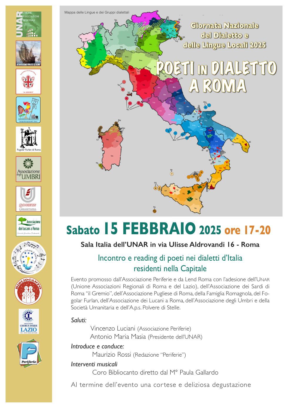 15 2 2025 Loc. Dialetti a roma