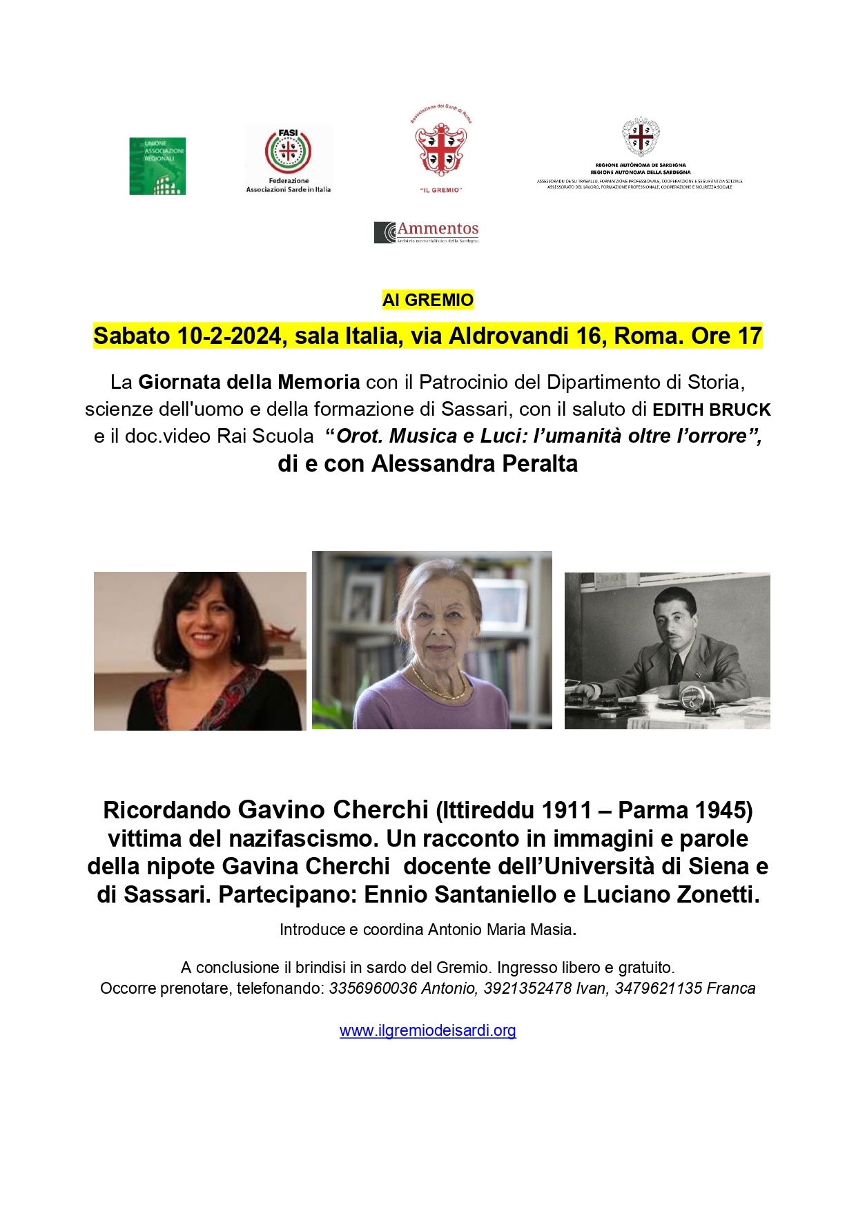 Loc. Giornata Memoria 2024