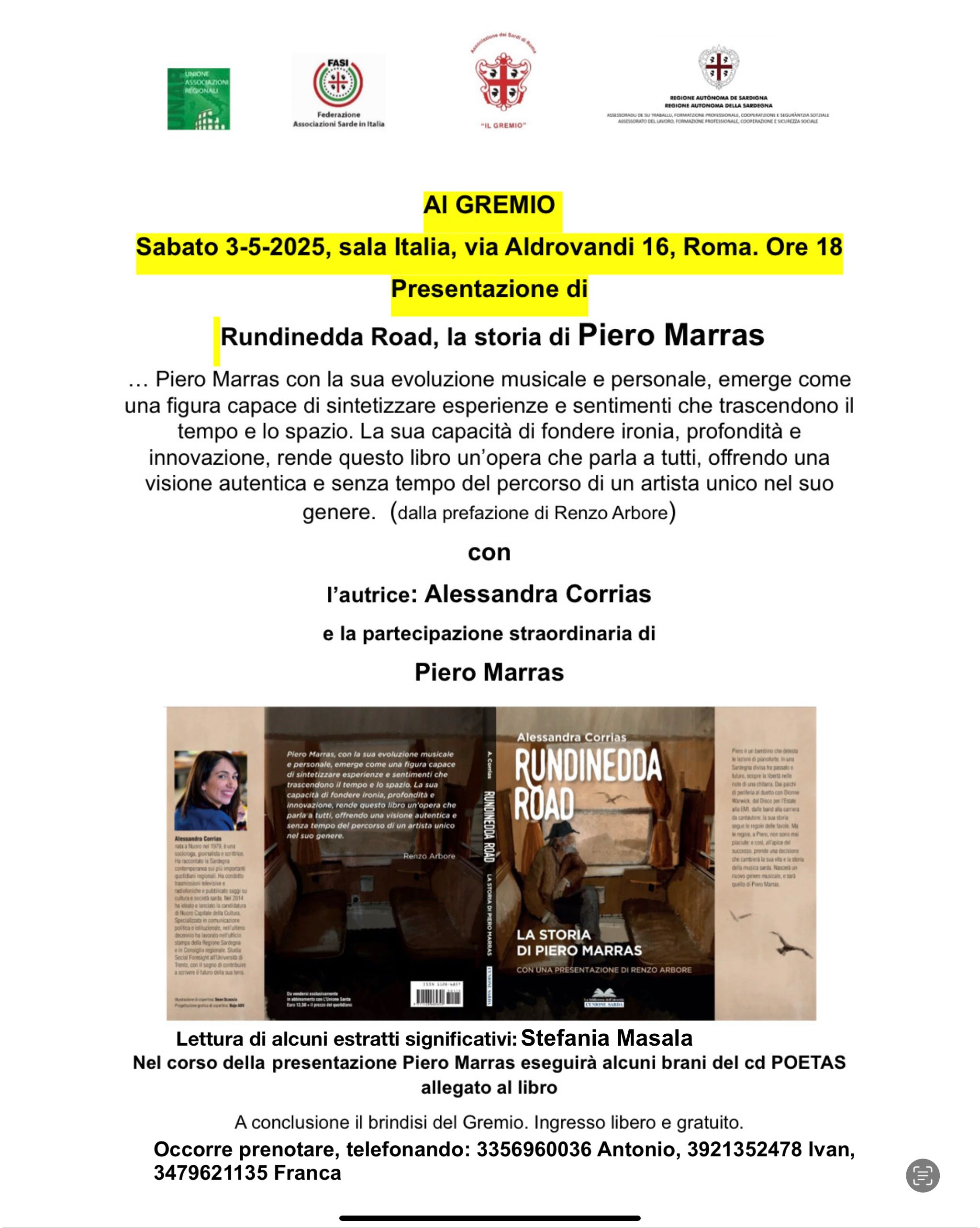 Loc. Rundinedda road Piero Marras 3 5 2025