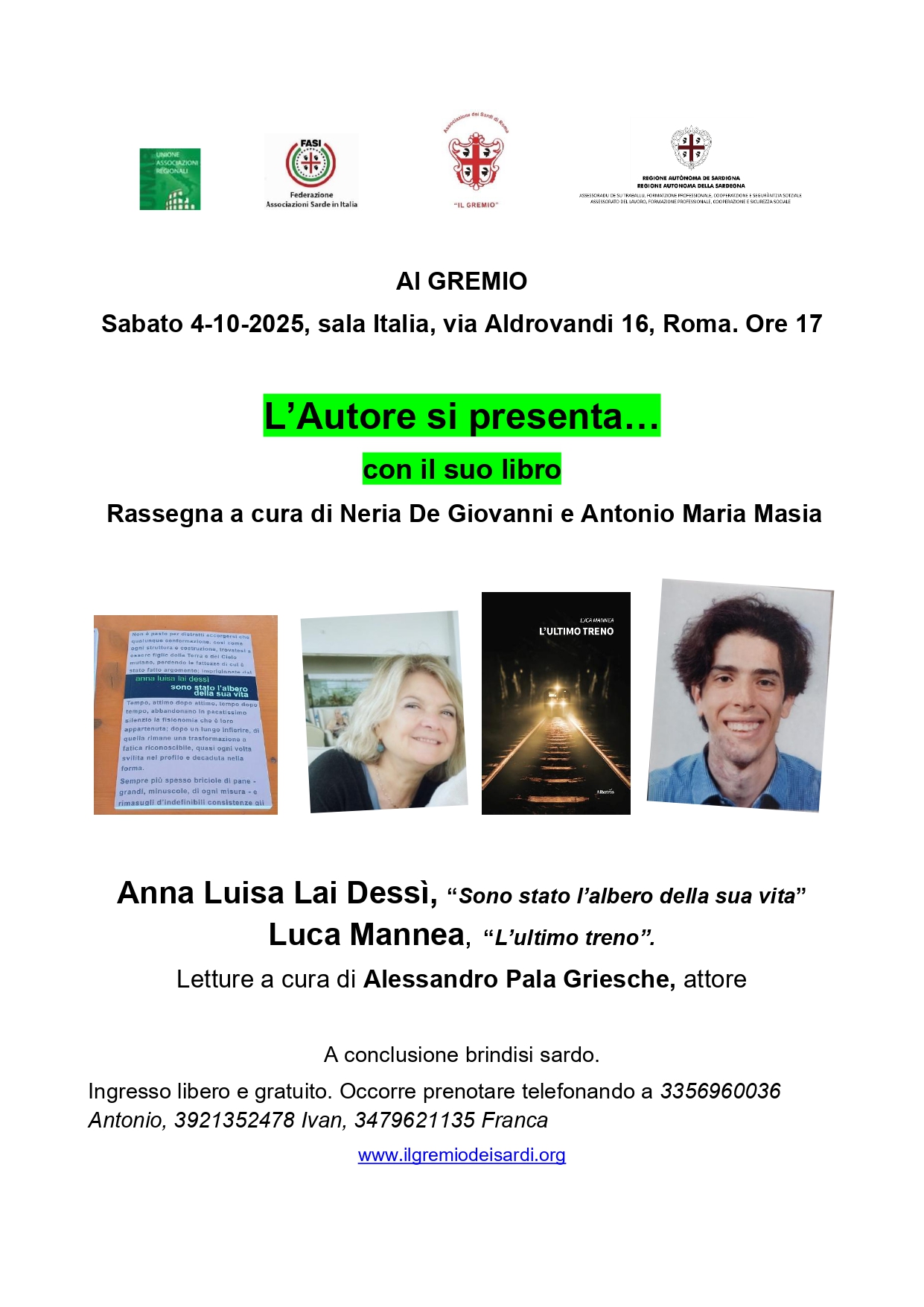 LAutore si presenta 4 10 2025